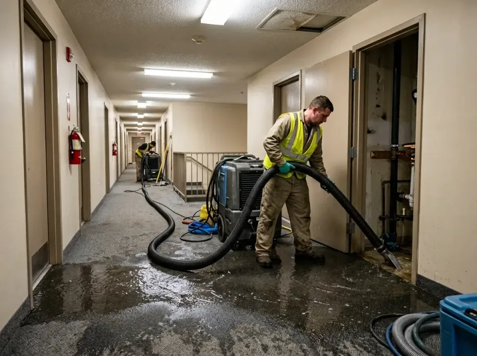 multi-unit-apartment-hallway-f-005 — frequently asked questions, Emergency Burst Pipe Water Extraction & Removal in Smiths S…